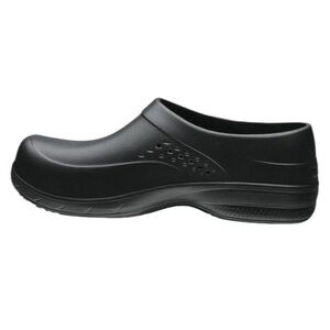 Tredsafe Black Unisex Pepper Slip Resistant Clogs